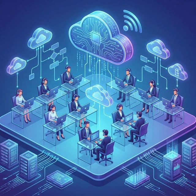 Cloud IVR Service - Visual interactive voice response interface